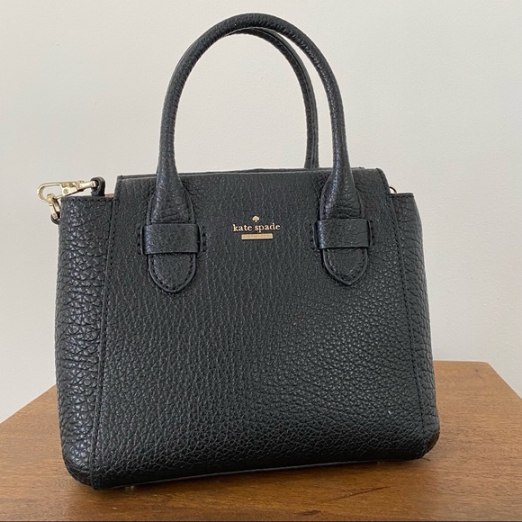 ♠️ Kate Spade ♠ leather crossbody/satchel womens purse handbag - Picture 9 of 13